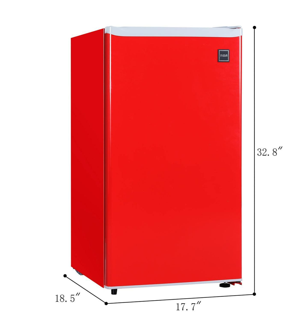 Red 3.2 Cu ft Single Door Mini Fridge Y6037