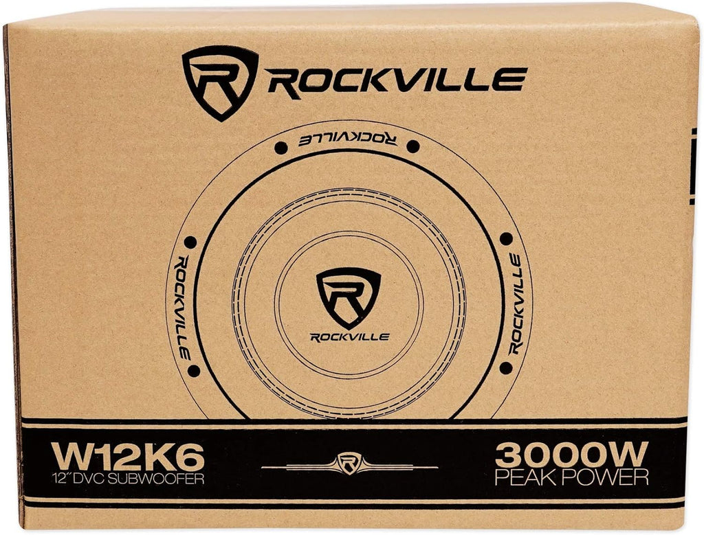 12 4800w Car Audio Subwoofers and Mono Amplifier F41715
