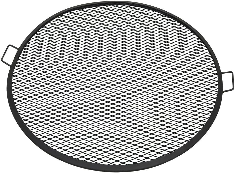 Round Heavy-Duty Steel Fire Pit Cooking Grate R98086
