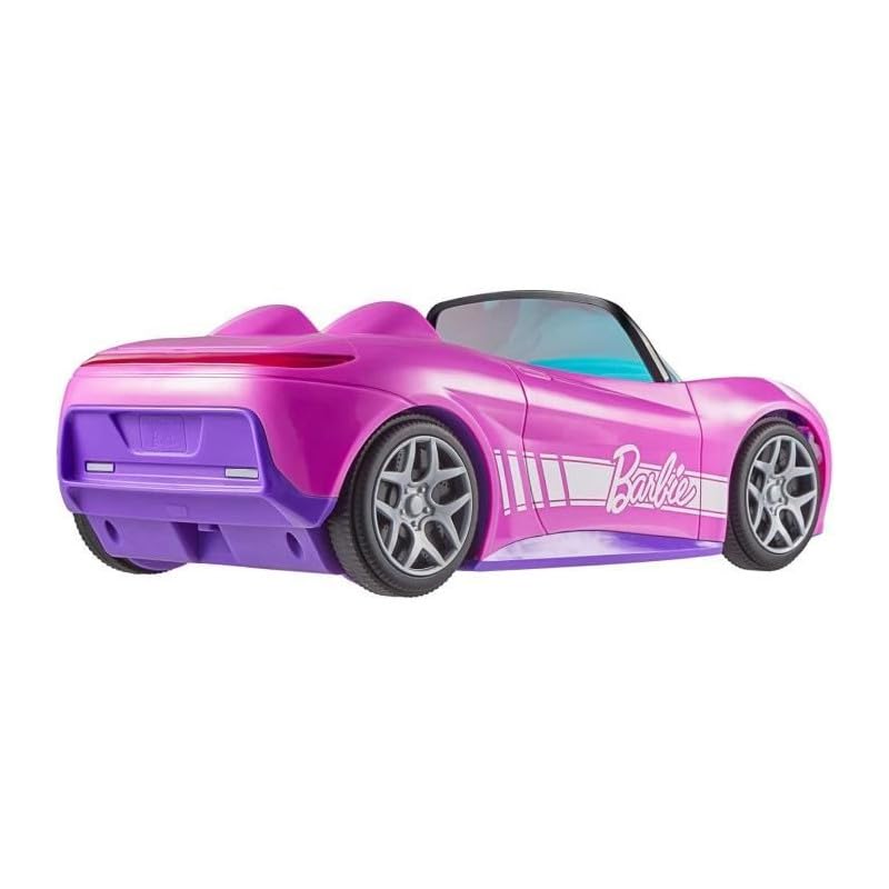 Pink Remote-Control Convertible Toy Car C640