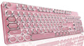 Pink Wireless Mechanical Keyboard with White Backlit I486248