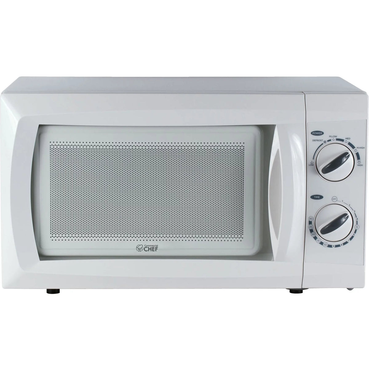 White 0.6 cu. ft. 600W Countertop Microwave Oven S5285