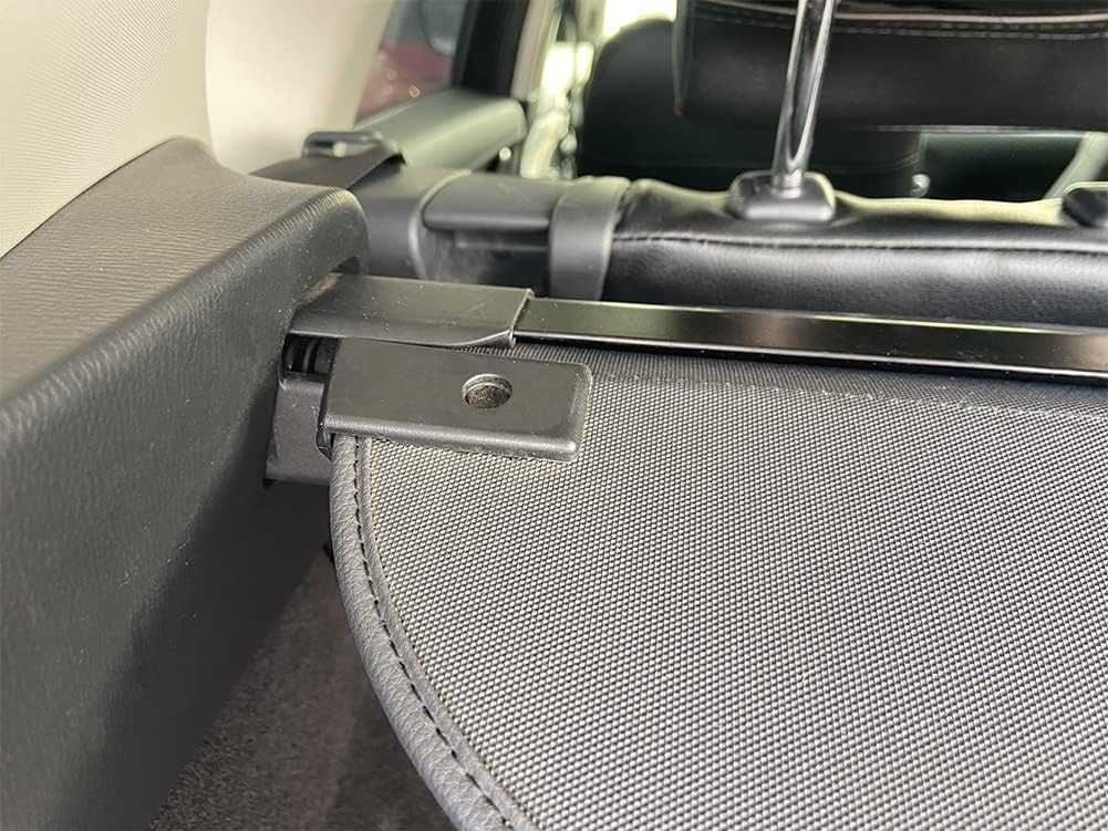 Black Retractable SUV Cargo Cover Pack of 2 C285