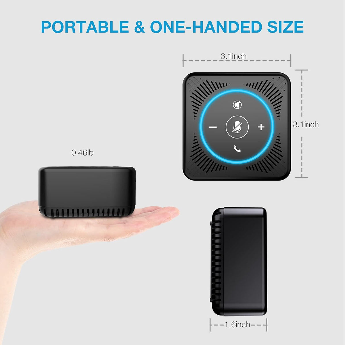 USB Speakerphone with Microphone F382002