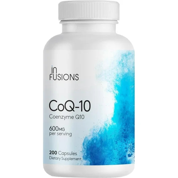 Pure CoQ10 600mg 200 Capsules Gluten Free Non-GMO L254