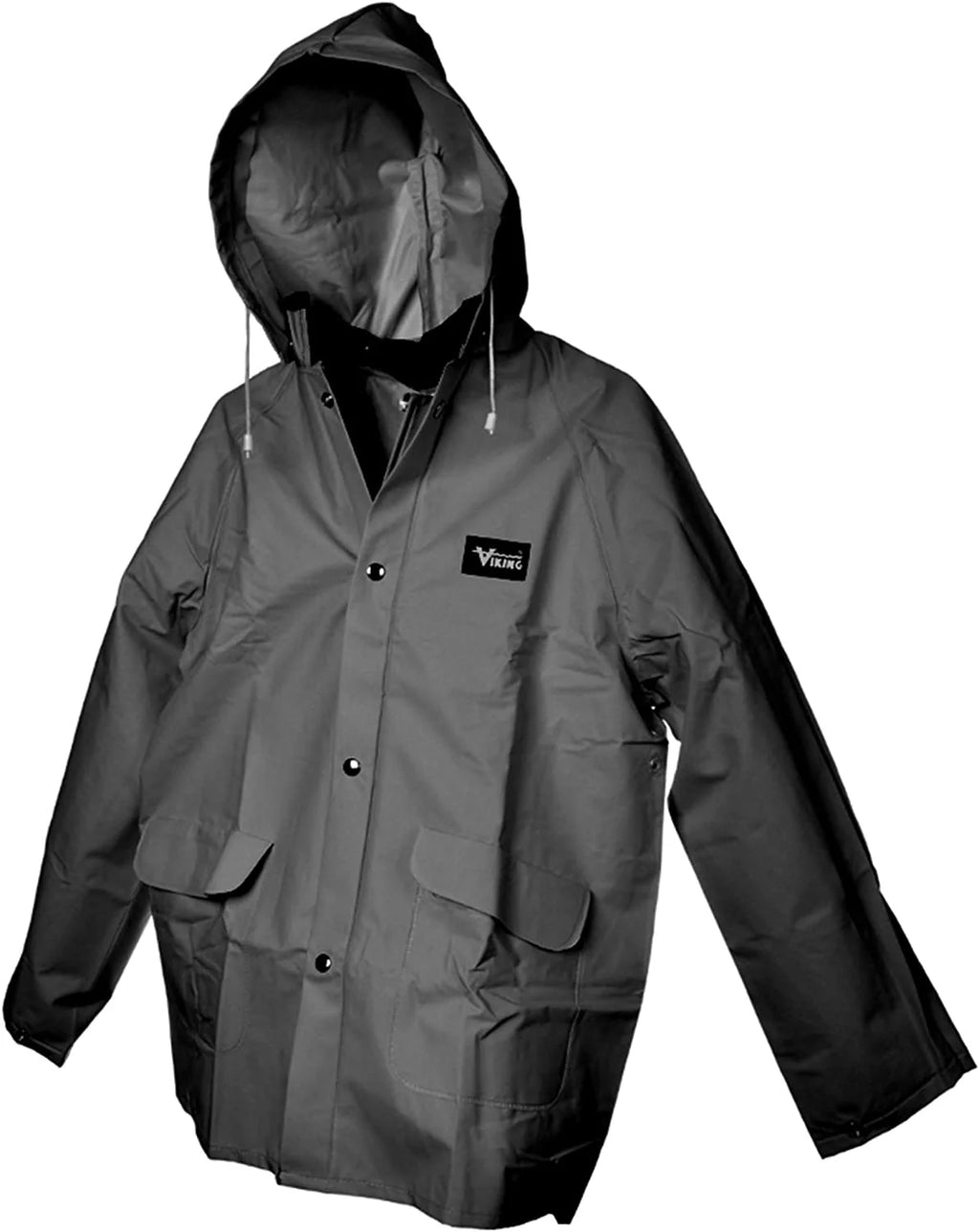 Black 2XL Rain Suit with Jacket and Bib H1430