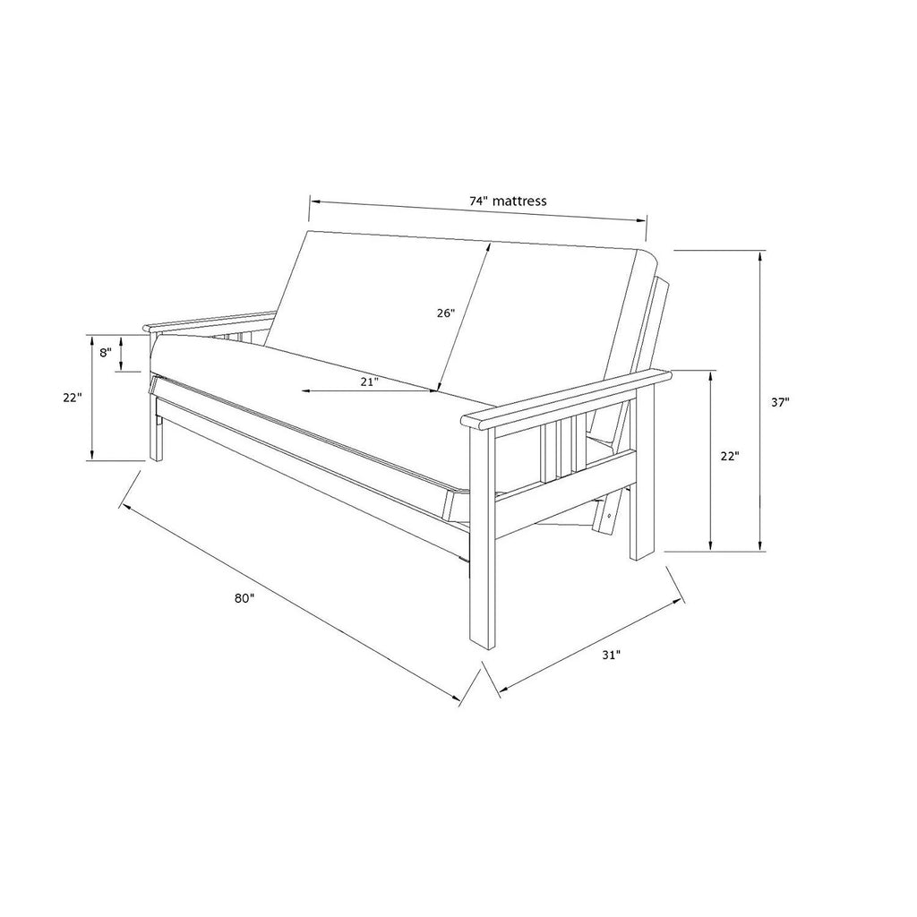 Victorian Vintage Futon Frame S97784