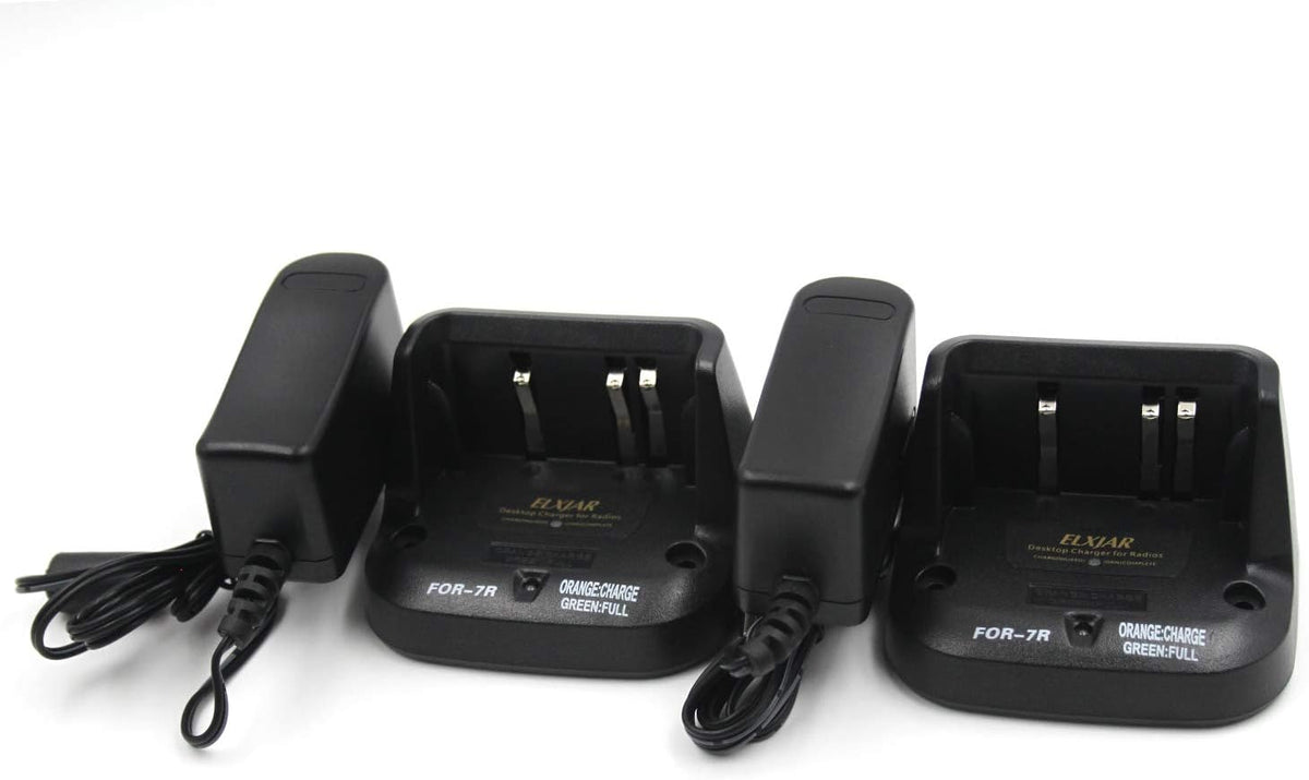 (2-Pack) Battery Charger Compatible with Yaesu Vertex VX-5R VX-6 VX-7R Standard Horizon HX460 HX471 X9231