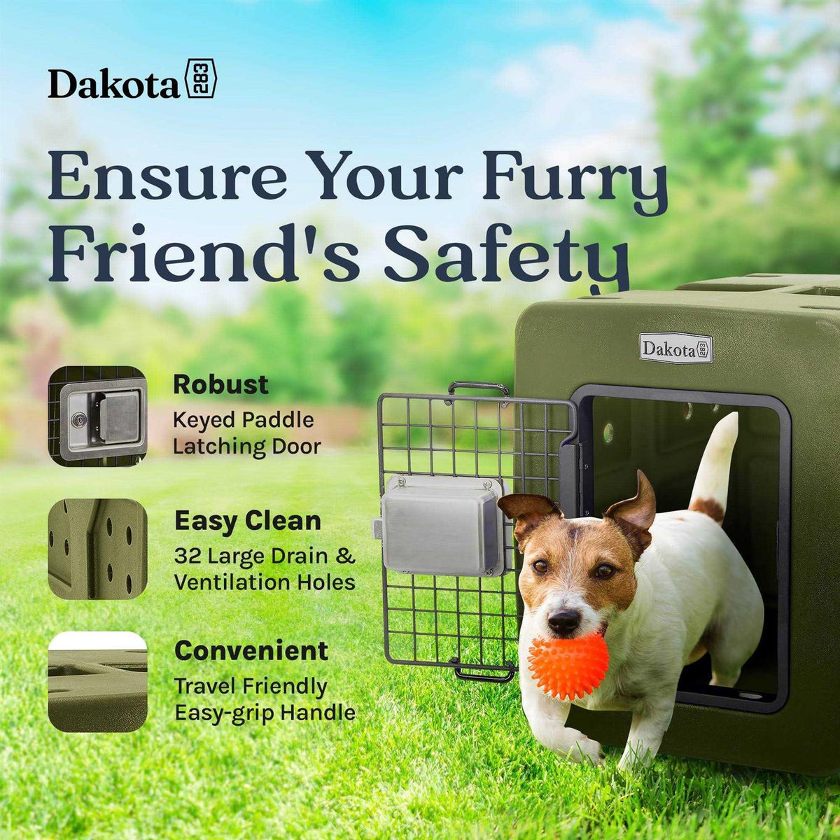 Framed Door Kennel D893438