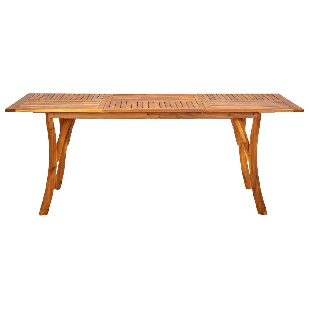 Solid Acacia Wood Garden Table L995791