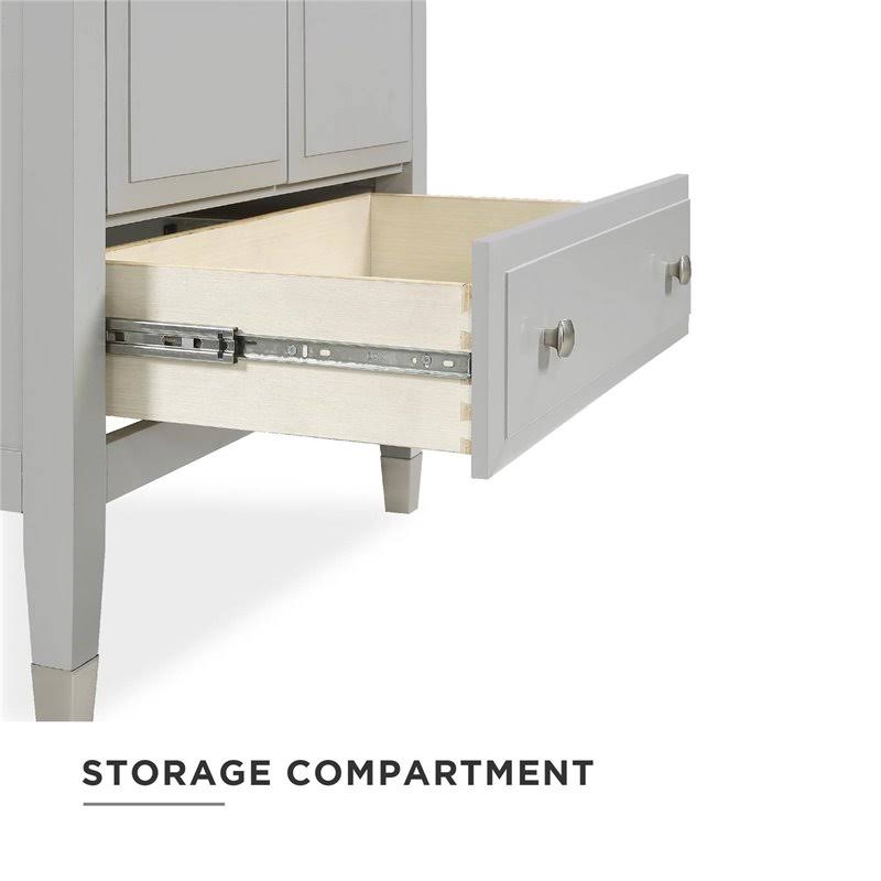 Gray Bathroom Vanity with Sink H315