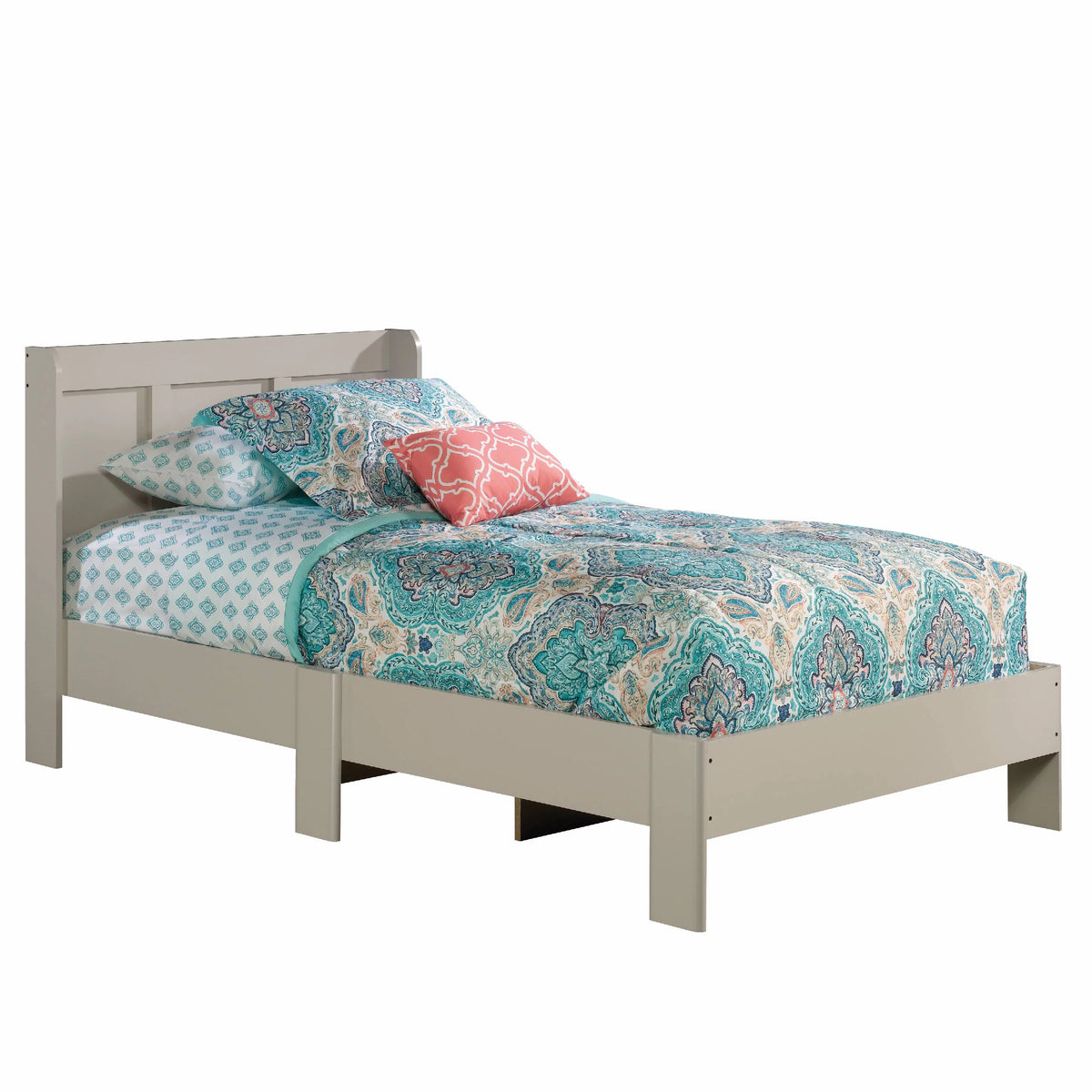 Twin Bed with Headboard W7195