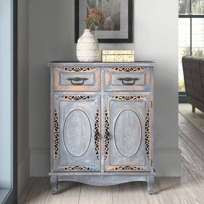 2 Door Accent Cabinet D9767