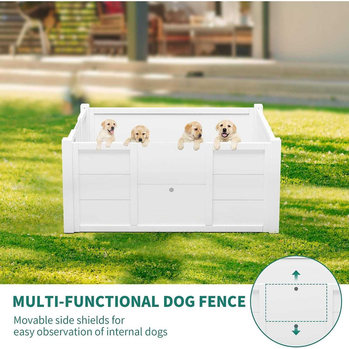 Wooden Dog Pen O17922