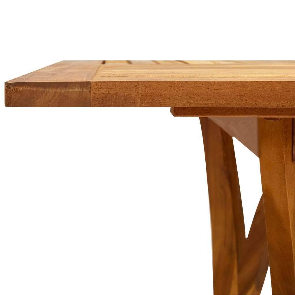 Solid Acacia Wood Garden Table L995791