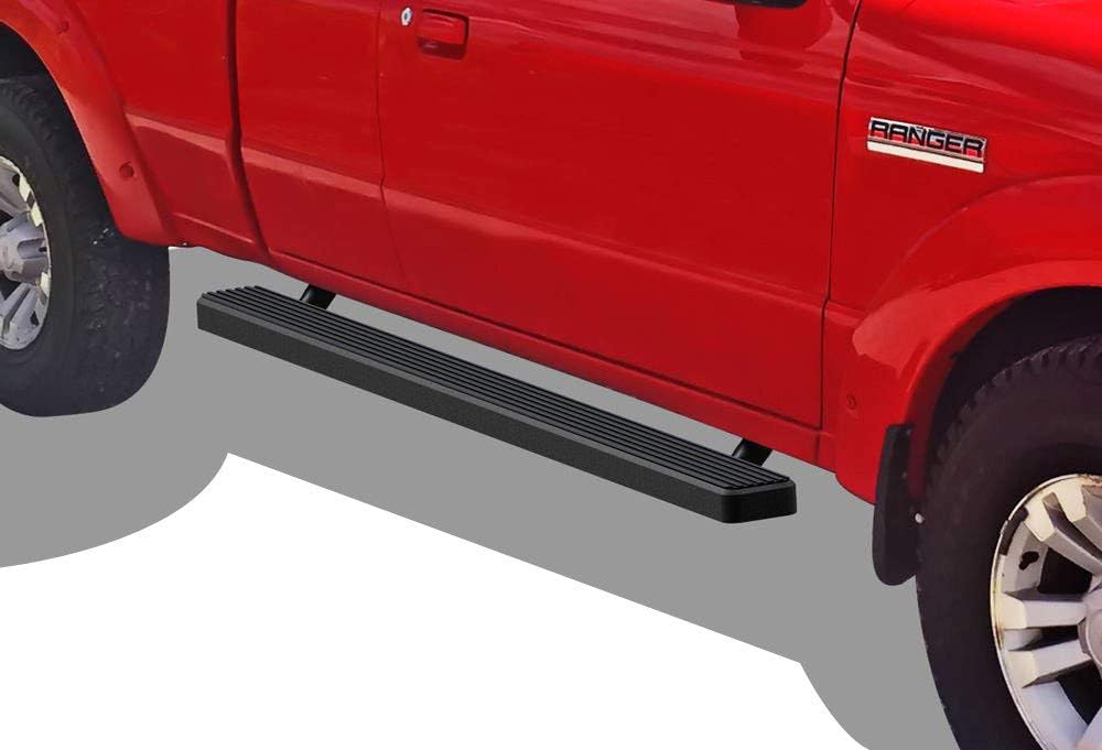 Black 4 Running Board Side Step L991