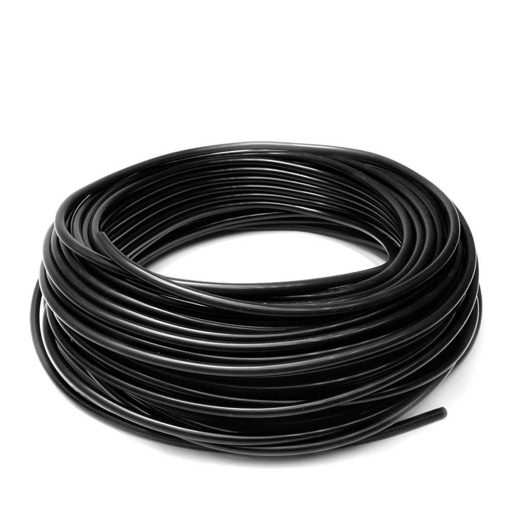 5/8 inch (16mm) ID Black High Temp Silicone Vacuum Hose - 50 Feet Pack B3835