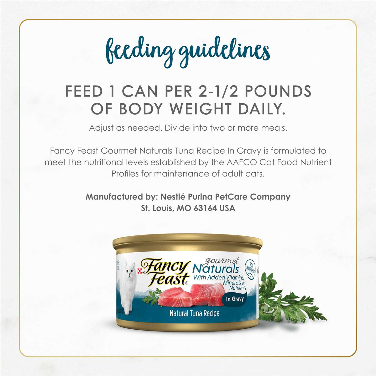 Tuna Recipe in Gravy Wet Cat Food S669635