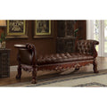 Wooden Backless Bedroom Bench O6222