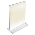 5" x 7" Top-Load Acrylic Sign Holder 10ct O760