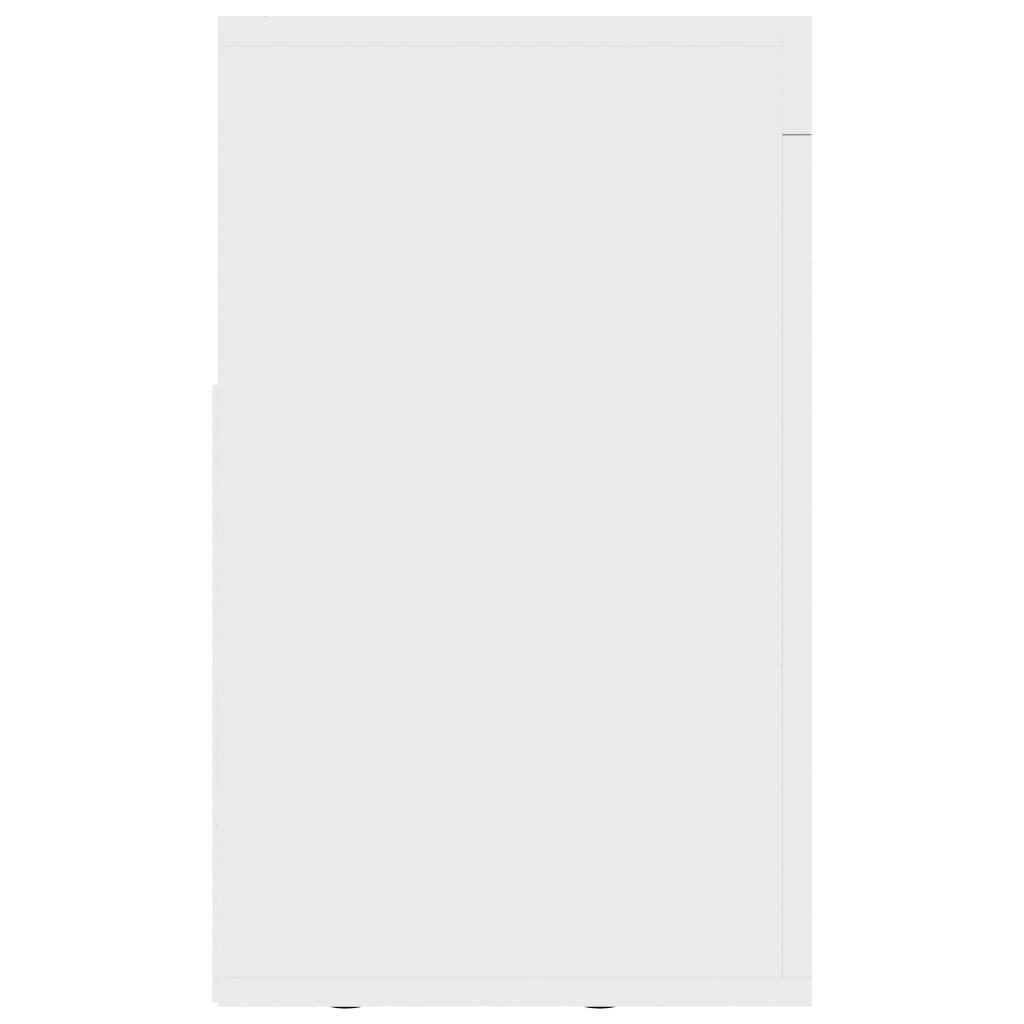 White TV Cabinet Chipboard S590315