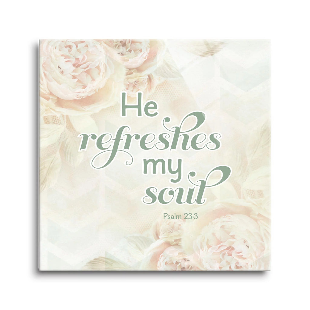 Glass Wall Hanging Sign S12924
