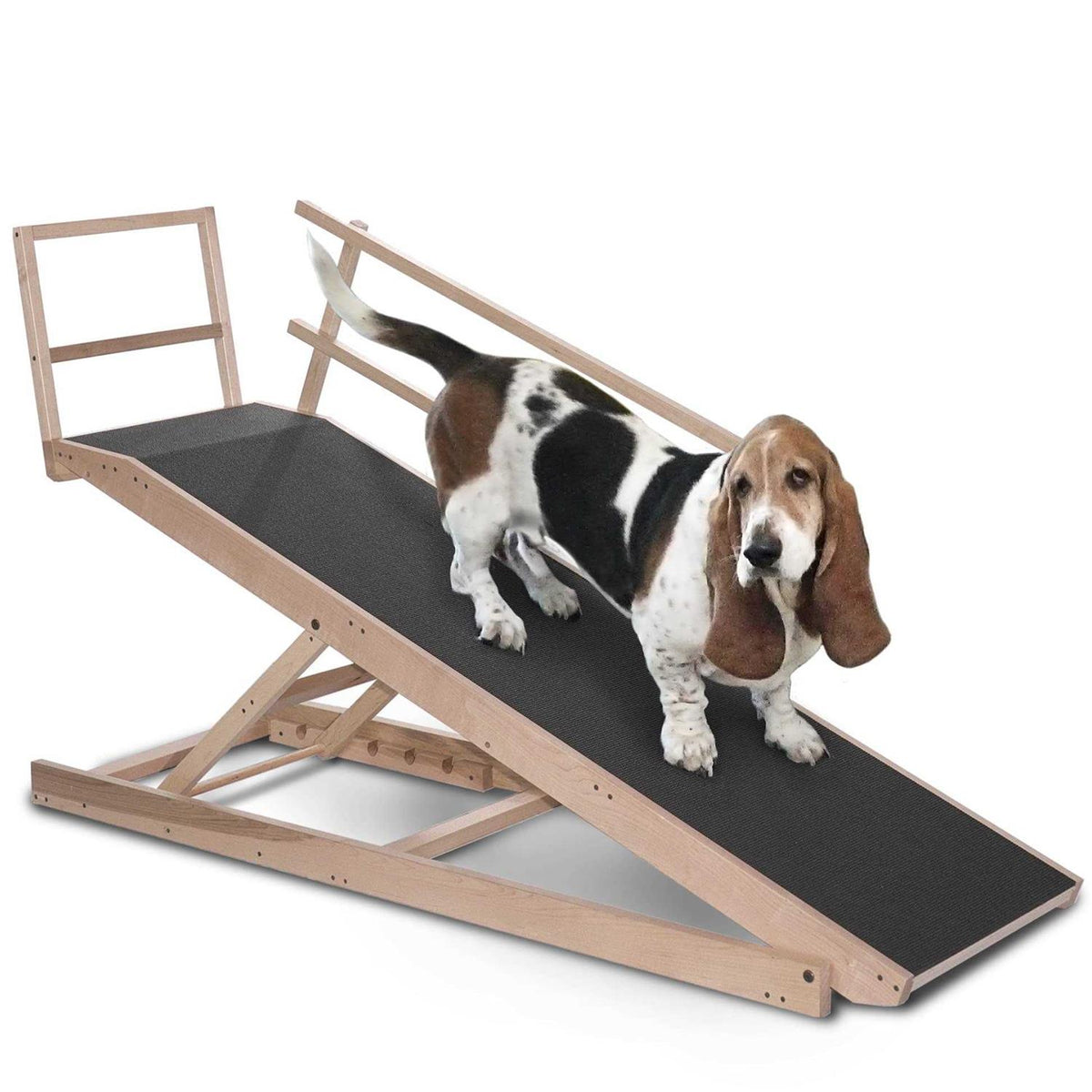 Large Adjustable Height Dog Bed Ramp C923760