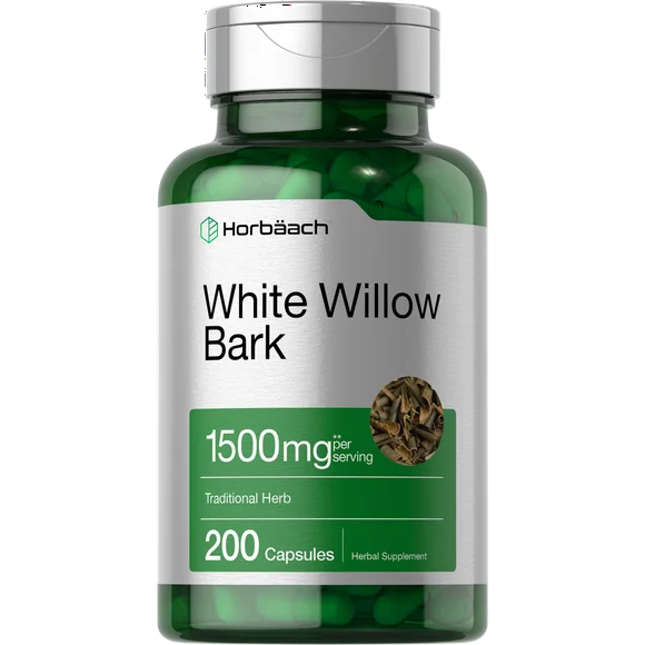 White Willow Bark Extract 1500mg 200 Capsules D211294