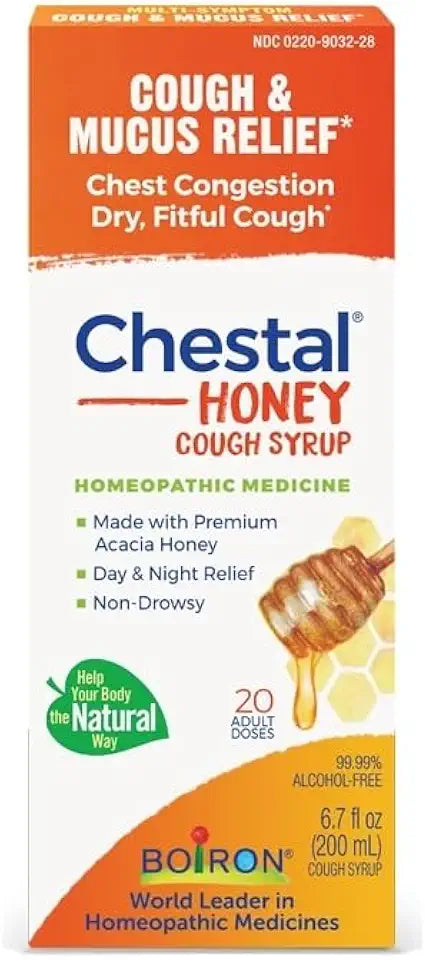 Honey Adult Cough Syrup 6.7 Ounce 4 Pack X2613