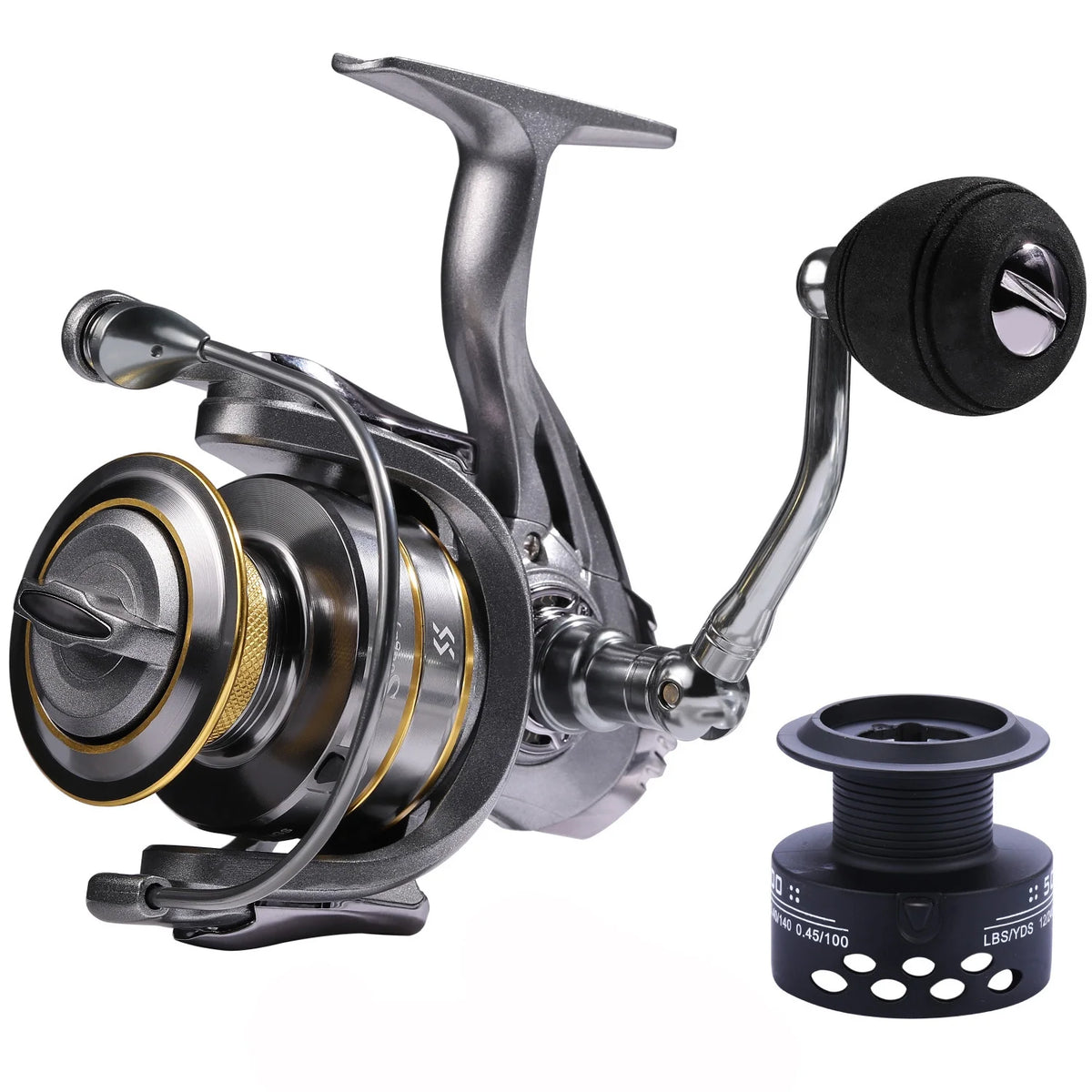 13+1 Ball Bearings Metal Body Spinning Fishing Reel P268705