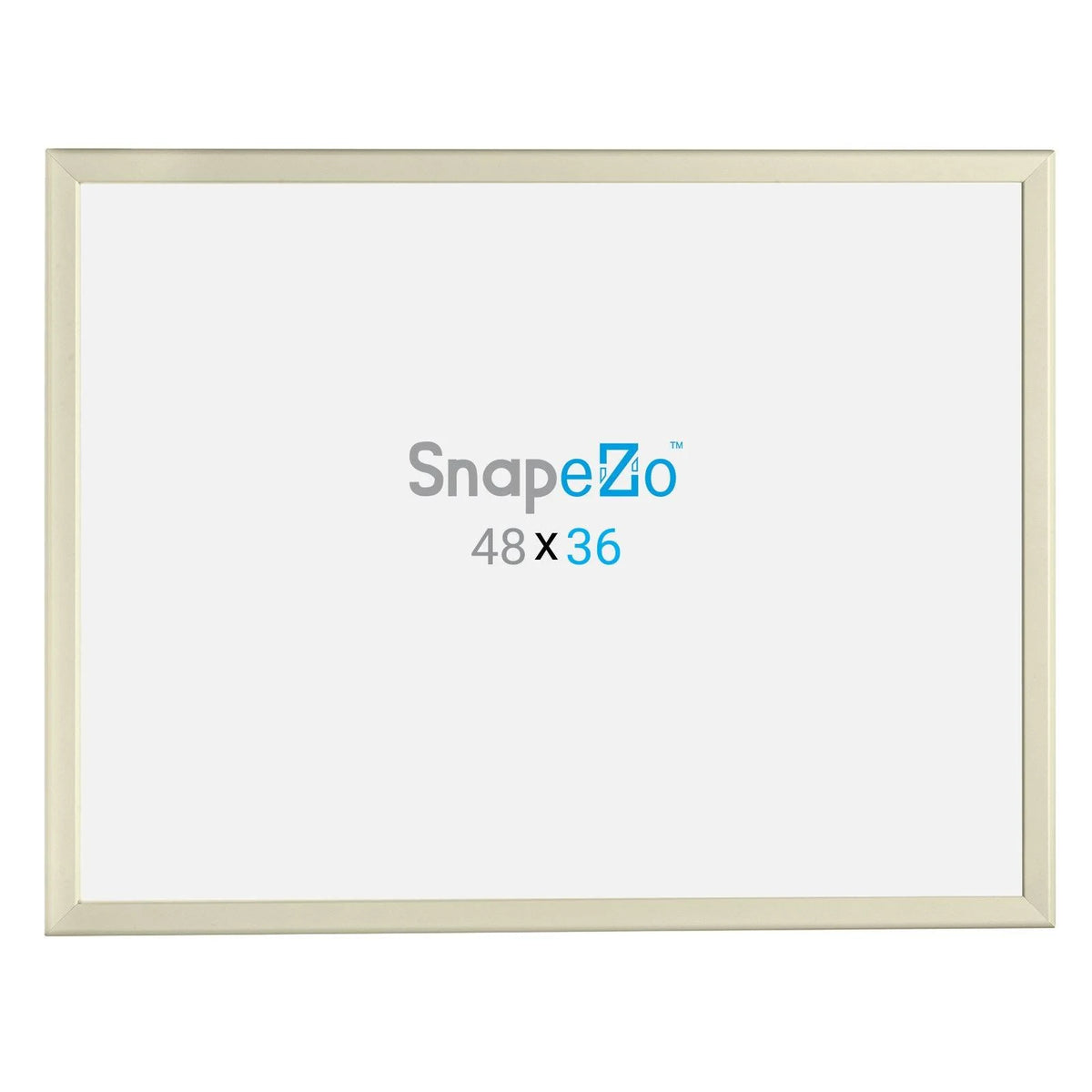 Cream Snap Frame Poster 36x48 O386
