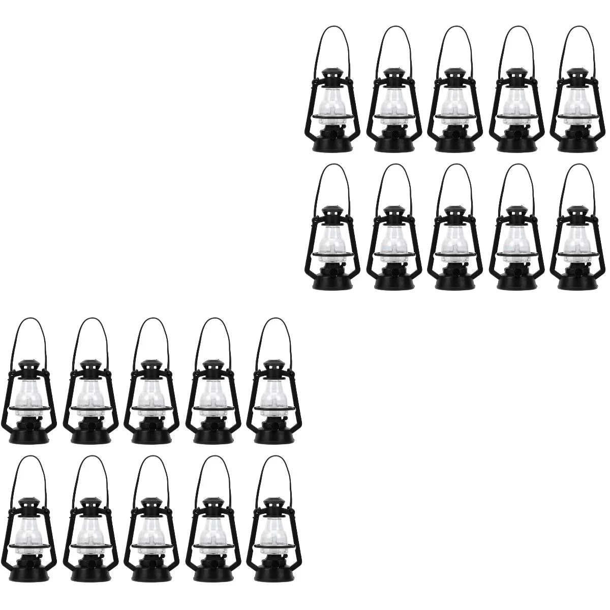 20 Pcs Miniature Vintage Resin Toy Lamps W587797
