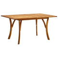 Solid Acacia Wood Garden Table L995791