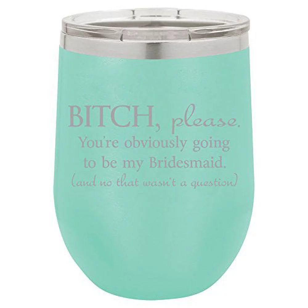 12 oz Double Wall Vacuum Insulated Stainless Steel Stemless Wine Tumbler with Lid I54638