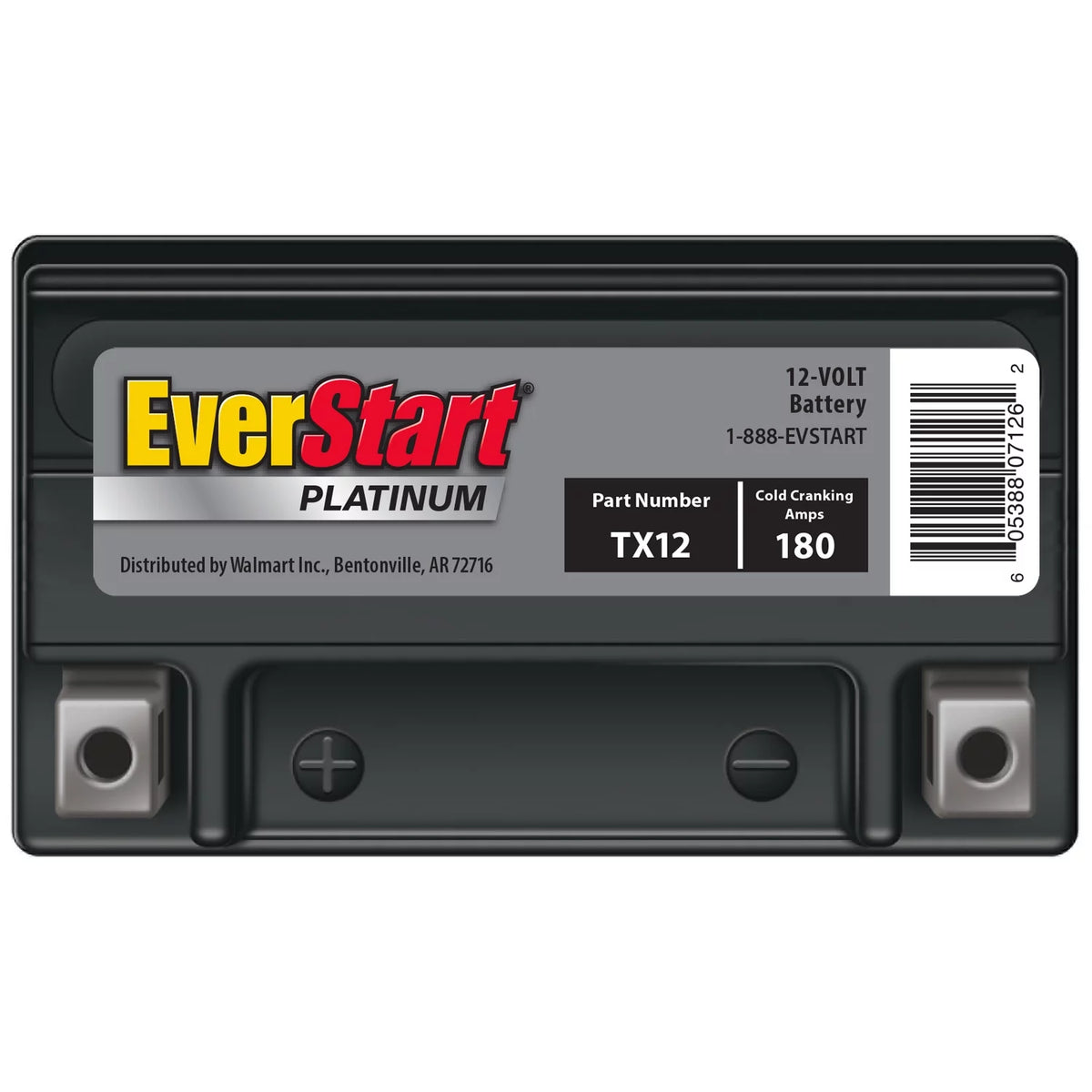 AGM PowerSport Battery Group Size TX12 12 Volt 180 CCA G55619