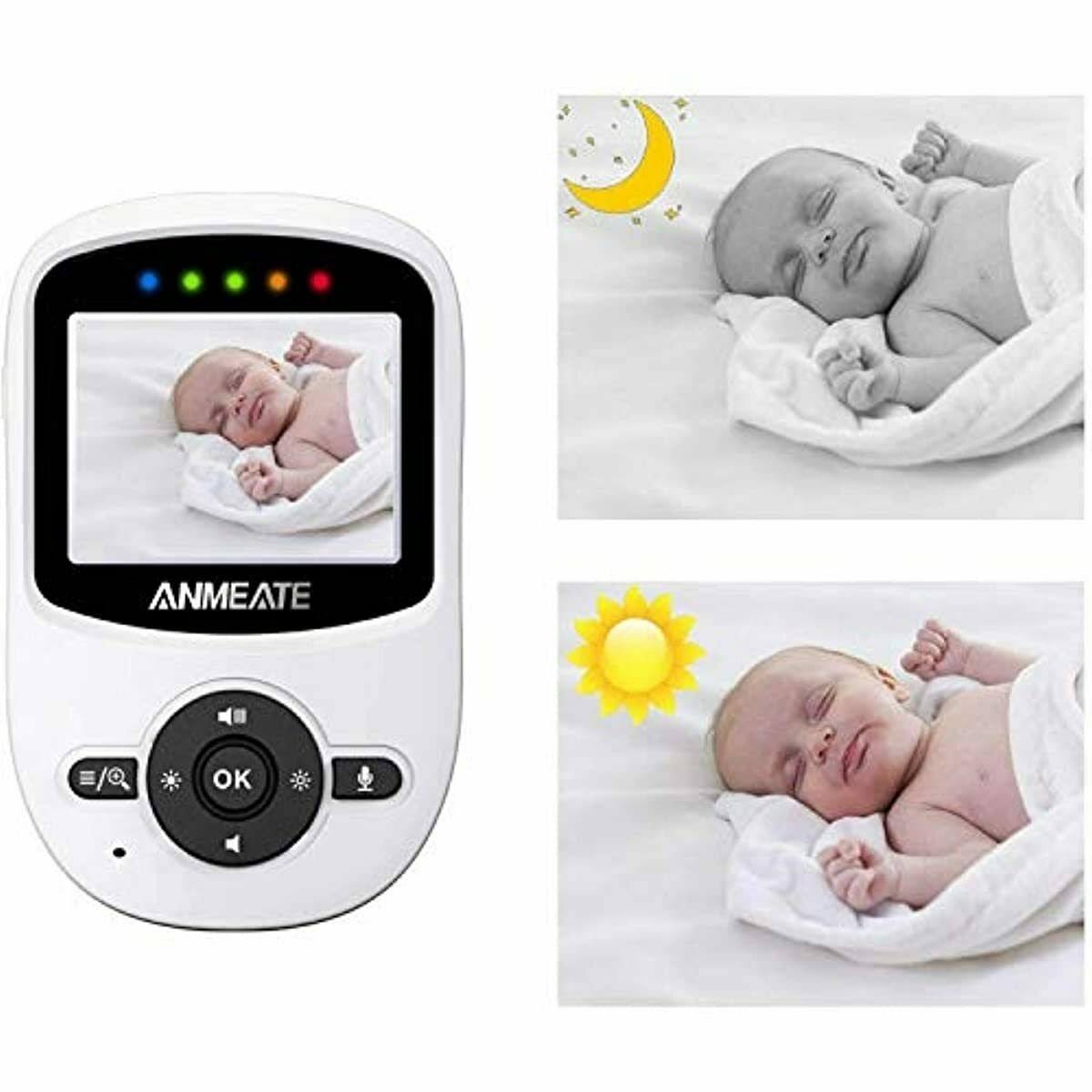 Digital 2.4GHz Wireless Video Baby Monitor with Camera M8017