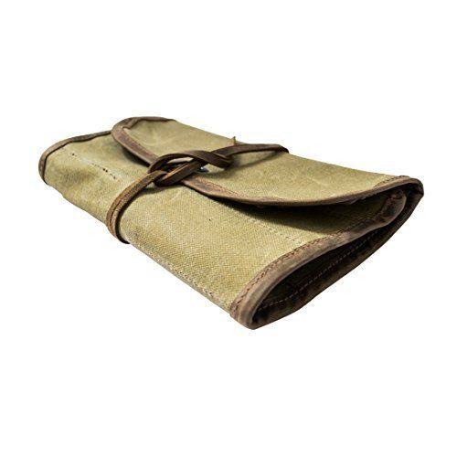 Waxed Canvas Tool Roll H7237