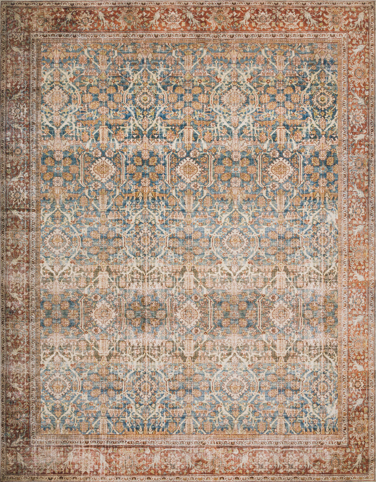 Ocean Rust 9'0 x 12'0 Rug D790