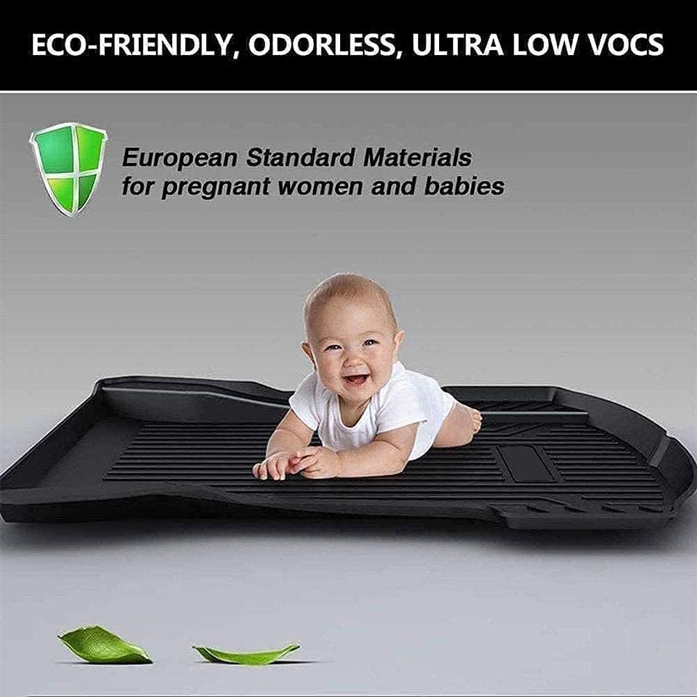 Heavy Duty Trunk Liner for Honda CRV 2007 2011, Anti-Slip Cargo Mat Q295045