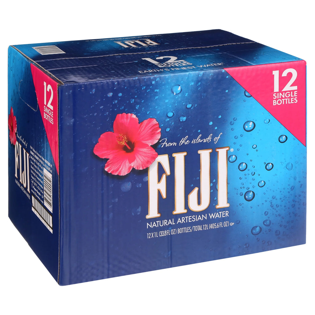Natural Artesian Water, 33.8 Fl Oz, 12 Count Bottles Y73220