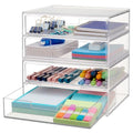 Clear 4 Drawer Organizer G61261