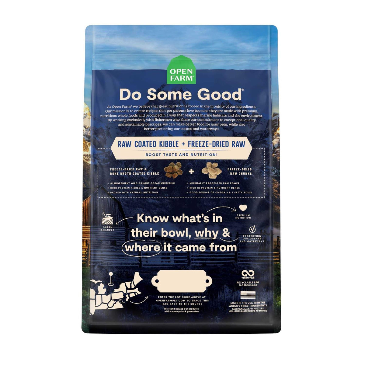 Wild Ocean Ancient Grains Dog Food Q318