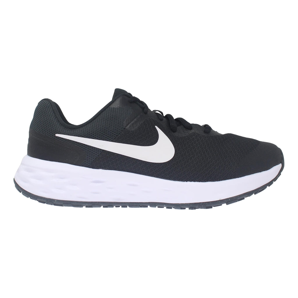 Black/White-Dark Smoke Grey Running Shoes X46638
