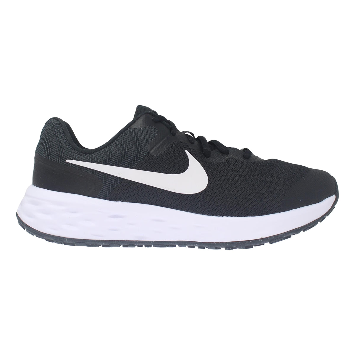 Black/White-Dark Smoke Grey Running Shoes X46638
