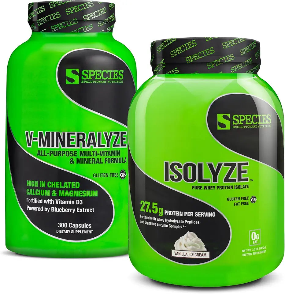 Vanilla Whey Protein 44 Servings and Multivitamin D8561