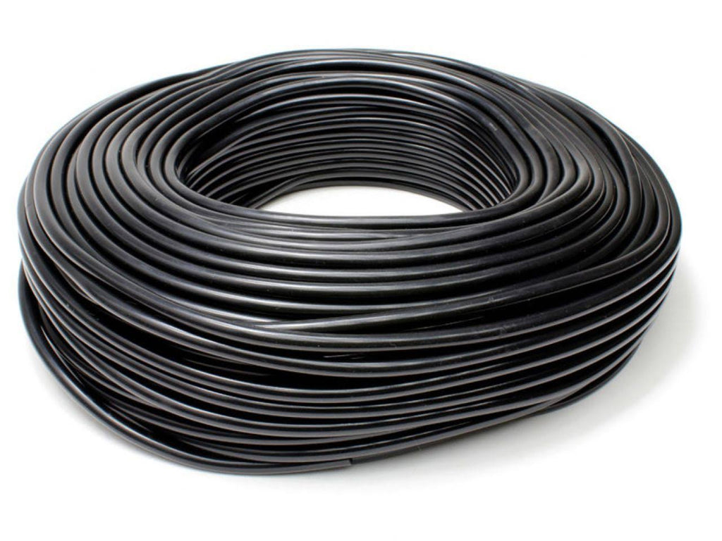 5/8 inch (16mm) ID Black High Temp Silicone Vacuum Hose - 50 Feet Pack B3835