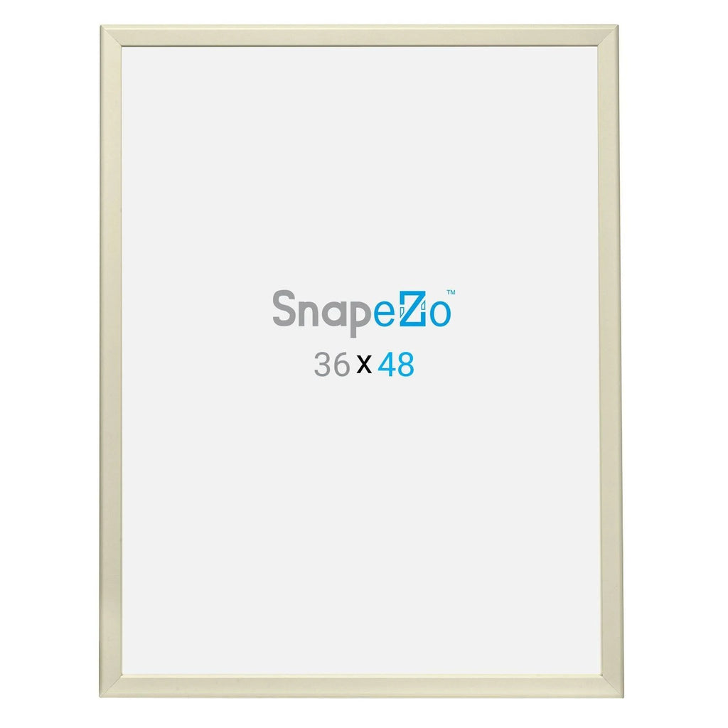 Cream Snap Frame Poster 36x48 O386