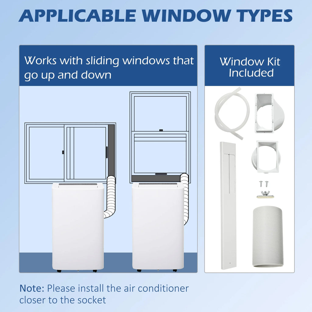 12000 BTU White Portable Air Conditioner P2022