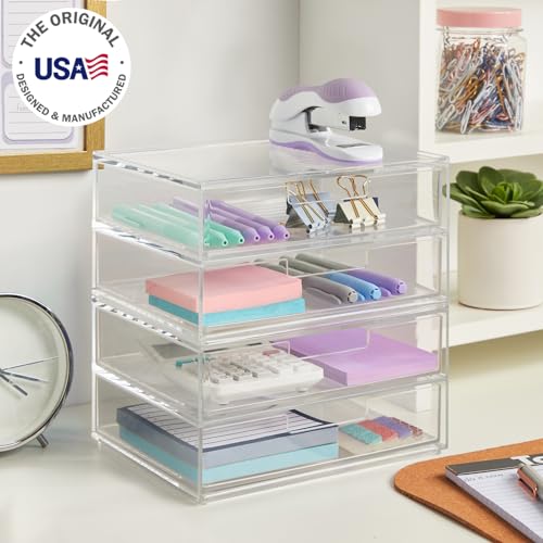 Clear 4 Drawer Organizer G61261