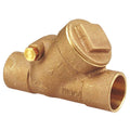 Cast Bronze Check Valve, Class 125, PTFE Seat, 3/8x22 R821105